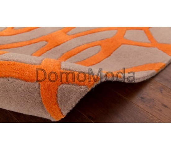 Шерстяний килим Matrix MAX 37 Wire Orange Купити в інтернет магазині ДомоМода фото 3 Шерстяний килим Matrix MAX 37 Wire Orange - Висока якість за найкращою ціною в Україні зображення 3.